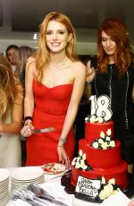 BELLA THORNE Celebrates Her 18th Birthday on a Yacht in Los Angeles 10/10/2015