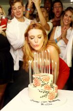 BELLA THORNE Celebrates Her 18th Birthday on a Yacht in Los Angeles 10/10/2015