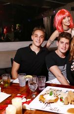 BELLA THORNE Celebrates Her Birthday at Beso Restaurant in Hollywood 10/08/2015