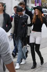 BELLA THORNE Out and About in Vancouver 10/24/2015