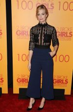 BETH BEHRS and KAT DENNINGS  at 2 Broke Girls, 100th Episode Celebration in Los Angeles 10/03/2015