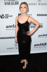 BILLIE CATHERINE LOURD at amfAR’s Inspiration Gala in Hollywood 10/29/2015