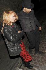 BILLIE PIPER Arrives at Chiltern Firehouse in London 10/17/2015
