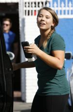 BINDI IRWIN Arrives at DWTS Studio in Hollywood 10/06/2015