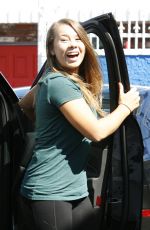 BINDI IRWIN Arrives at DWTS Studio in Hollywood 10/06/2015