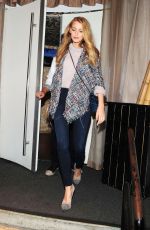BLAKE LIVELY Leaves a Restaurant in Brooklyn 10/15/2015