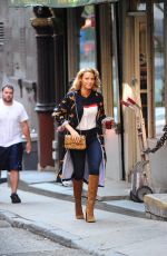BLAKE LIVELY Out and About in New York 10/07/2015