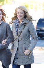 BLAKE LIVELY Out and About in New York 10/10/2015