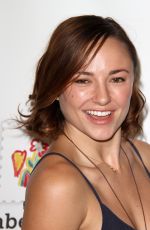 BRIANA EVIGAN at A Time for Heroes in Culver City 10/25/2015