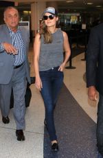 BRIE LARSON at Los Angeles International Airport 10/23/2015