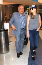 BRIE LARSON at Los Angeles International Airport 10/23/2015