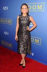 BRIE LARSON at Room Premiere in West Hollywood 10/13/2015