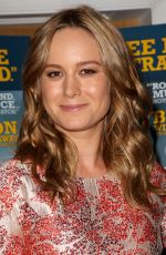 BRIE LARSON at Room Screening in New York 10/07/2015