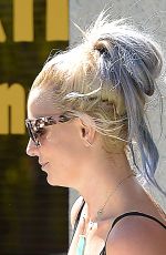 BRITNEY SPEARS Arrives at a Dance Studio in Westlake Village 10/10/2015