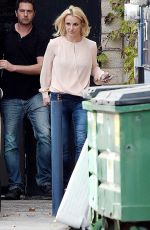 BRITNEY SPEARS Leaves a Recording Studio in Calabasas 10/27/2015