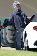 BRITNEY SPEARS Leaves a Recording Studio in Westlake Village 10/09/2015