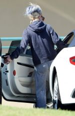 BRITNEY SPEARS Leaves a Recording Studio in Westlake Village 10/09/2015