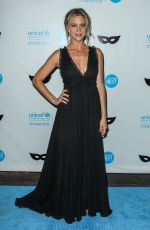 BRITTANY SNOW at Unicef Black & White Masquerade Ball in Los Angeles 10/30/2015