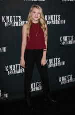 BROOKE SORENSON at Knott’s Scary Farm Black Carpet in Buena Park 10/01/2015