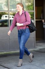 BRYCE DALLAS HOWARD in Jeans Leaves Meche Salon 10/01/2015