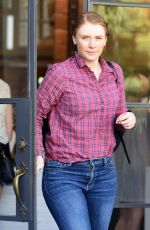 BRYCE DALLAS HOWARD in Jeans Leaves Meche Salon 10/01/2015