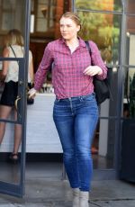 BRYCE DALLAS HOWARD in Jeans Leaves Meche Salon 10/01/2015