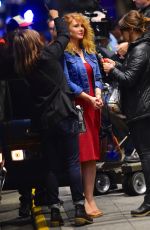 BRYCE DALLAS HOWARD on the Set of Gold in New York 10/09/2015