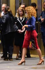 BRYCE DALLAS HOWARD on the Set of Gold in New York 10/09/2015