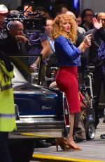 BRYCE DALLAS HOWARD on the Set of Gold in New York 10/09/2015
