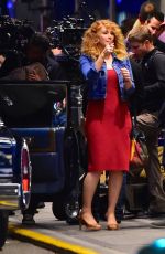 BRYCE DALLAS HOWARD on the Set of Gold in New York 10/09/2015