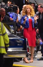 BRYCE DALLAS HOWARD on the Set of Gold in New York 10/09/2015