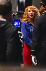 BRYCE DALLAS HOWARD on the Set of Gold in New York 10/09/2015