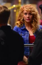 BRYCE DALLAS HOWARD on the Set of Gold in New York 10/09/2015