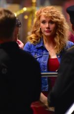BRYCE DALLAS HOWARD on the Set of Gold in New York 10/09/2015