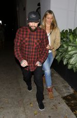 CAMERON DIAZ and Benji Madden Night Out in Beverly Hills 10/28/2015