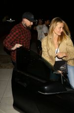 CAMERON DIAZ and Benji Madden Night Out in Beverly Hills 10/28/2015