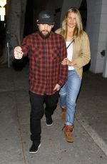 CAMERON DIAZ and Benji Madden Night Out in Beverly Hills 10/28/2015