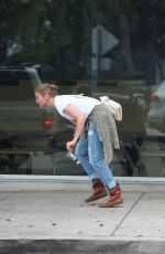 CAMERON DIAZ Out and About in Hollywood 10/16/2015