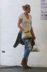 CAMERON DIAZ Out and About in Hollywood 10/16/2015