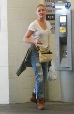 CAMERON DIAZ Out and About in Hollywood 10/16/2015