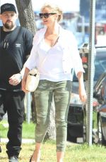 CAMERON DIAZ Out and About in Los Angeles 10/03/2015
