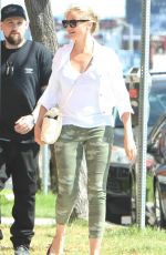 CAMERON DIAZ Out and About in Los Angeles 10/03/2015