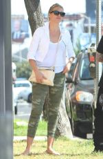 CAMERON DIAZ Out and About in Los Angeles 10/03/2015