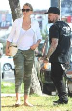 CAMERON DIAZ Out and About in Los Angeles 10/03/2015