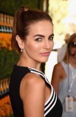 CAMILLA BELLE at 2015 Veuve Clicquot Polo Classic in Pacific Palisades 10/17/2015