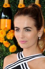 CAMILLA BELLE at 2015 Veuve Clicquot Polo Classic in Pacific Palisades 10/17/2015