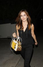CAMILLA BELLE Night Out in West Hollywood 10/23/2015