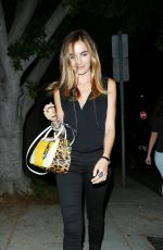 CAMILLA BELLE Night Out in West Hollywood 10/23/2015
