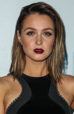 CAMILLA LUDDINGTON at 2015 Unicef Black & White Masquerade Ball 10/30/2015
