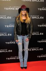 CAPUCINE ANAV at Maze Runner: Scorch Trials Premiere in Paris 09/29/2015